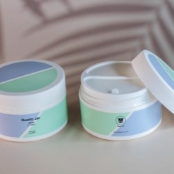 A recyclable jar for a perfect duet